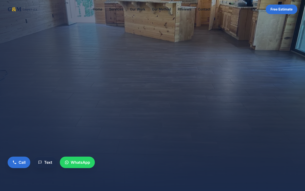 G&M Carpet LLC screenshot