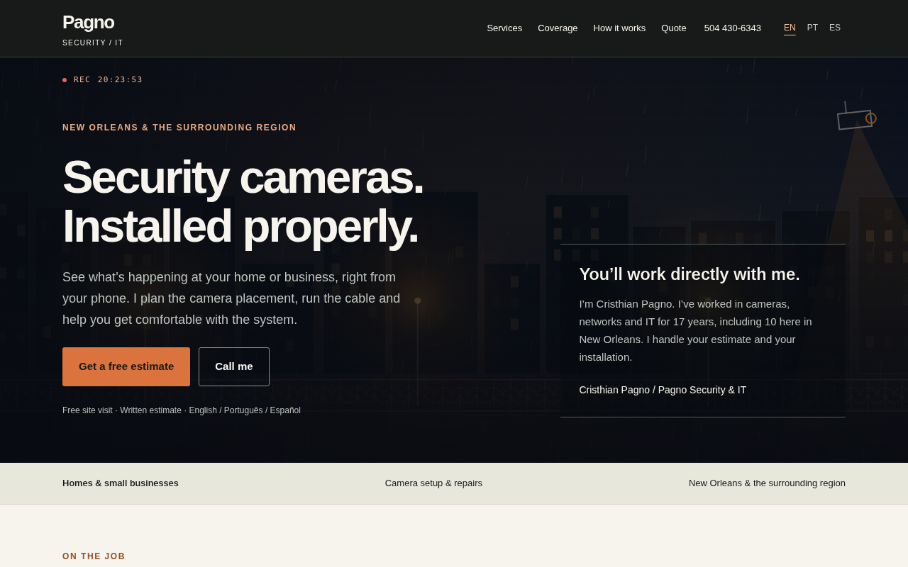 Pagno Security & IT screenshot