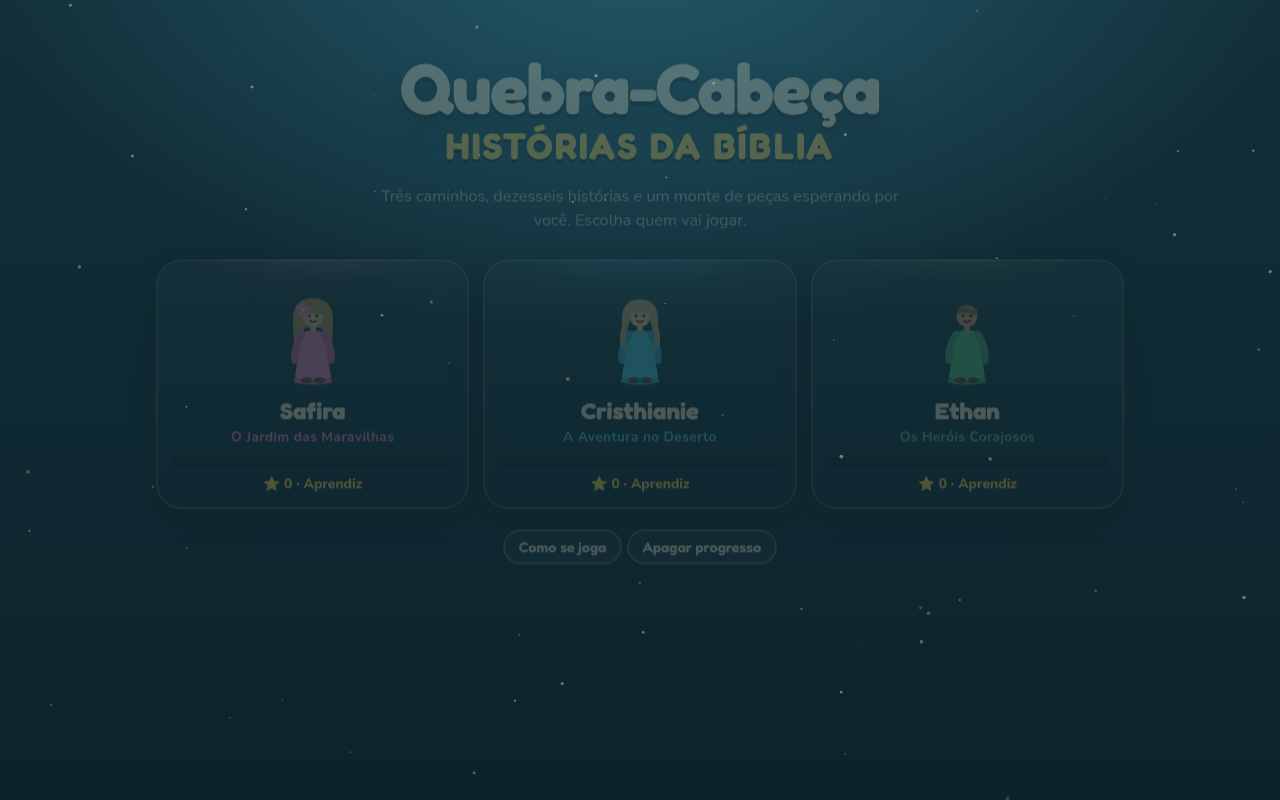 Bible puzzle game screenshot